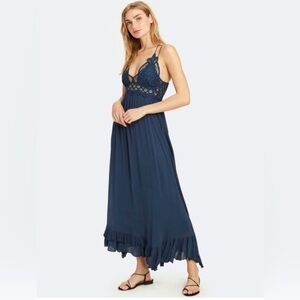 Free People Adella Maxi Slip Dress XS